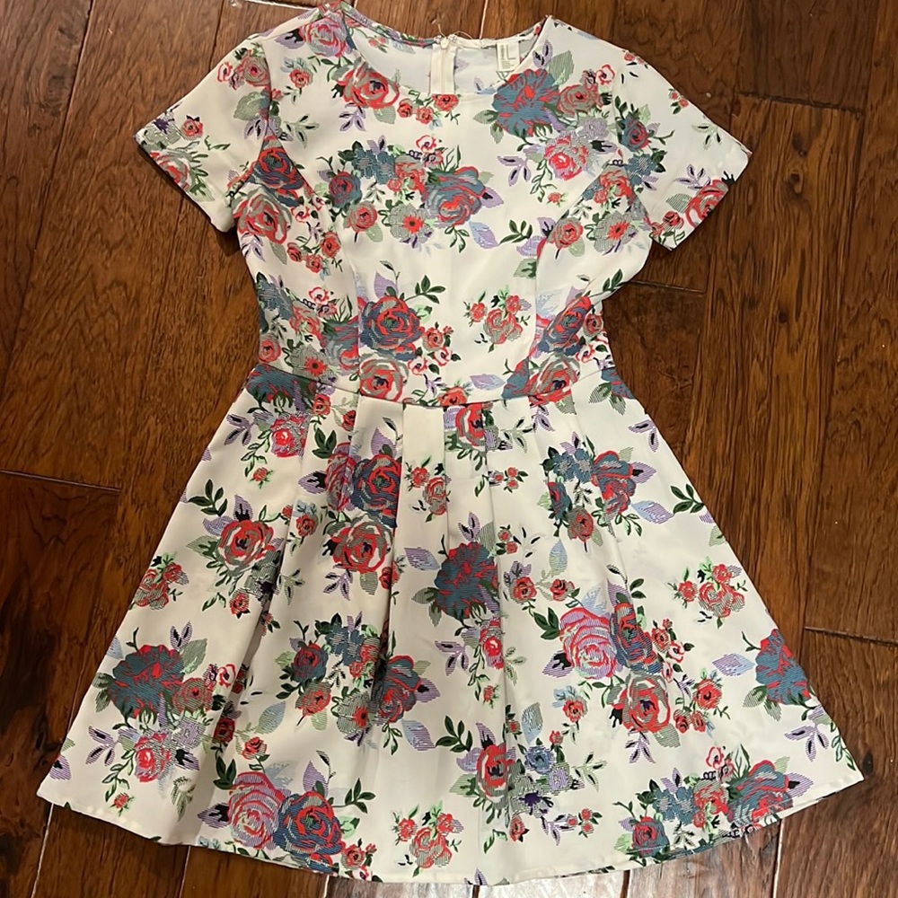 Floral babydoll dress